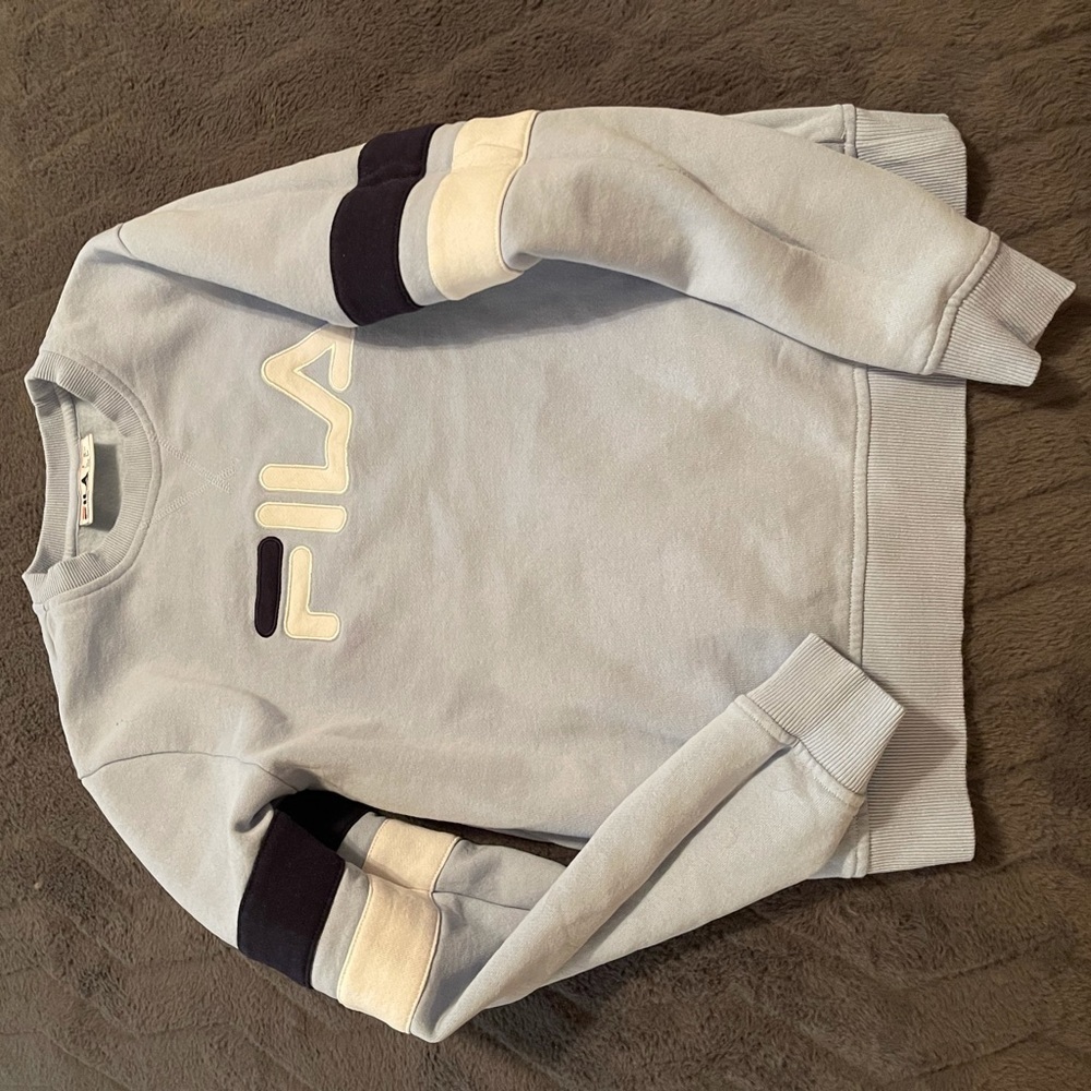 Blue Fila Sweater - Picture 1 of 5
